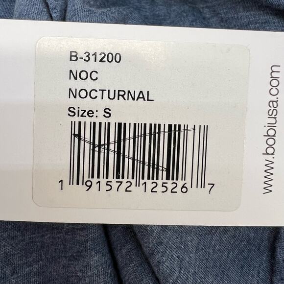 NWT Bobi Los Angeles Tank Top Women's Size S Grey Heather Curved Hem Gorpcore - Picture 8 of 8